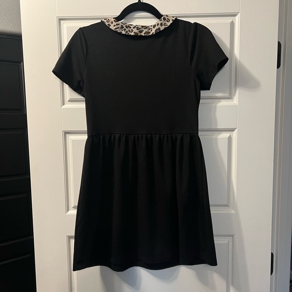 Forever 21 Dress with Leopard Print Collar - Picture 3 of 3